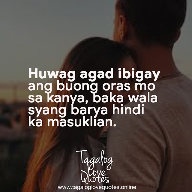 Huwag agad ibigay