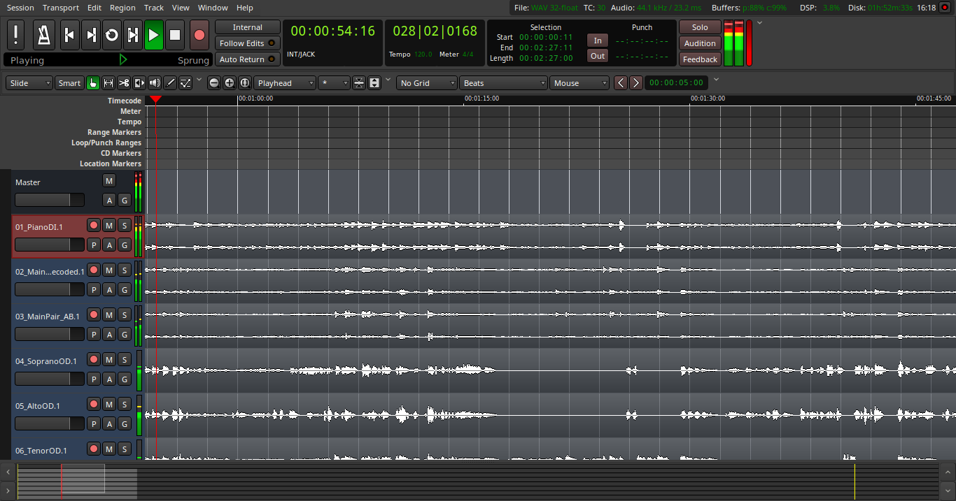 Your Home RecordingLinux Digital Audio Workstations