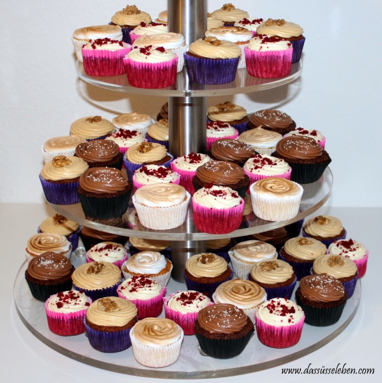 Rezept HochzeitsCupcake Tower & Red Velvet Cupcake Rezept Das süße Leben