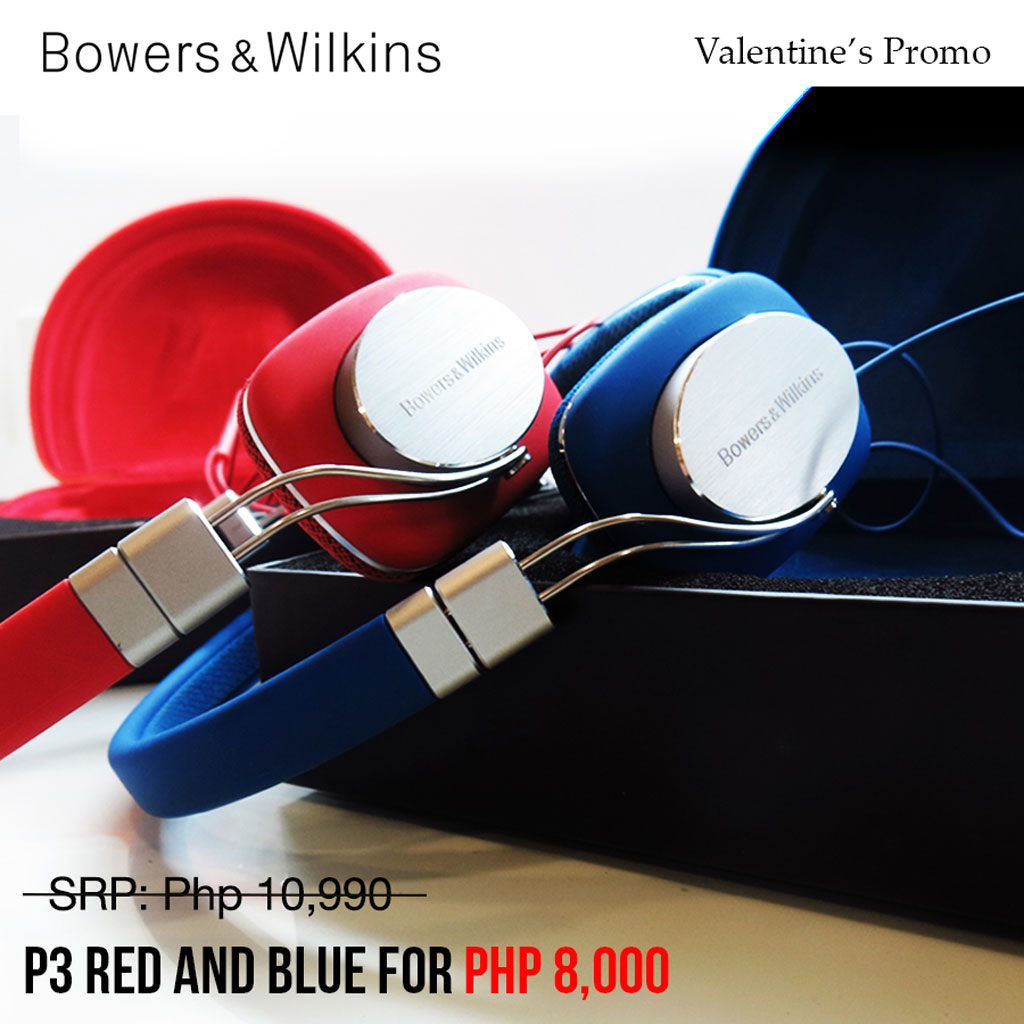 Bowers and Wilkins P3 Headphones 