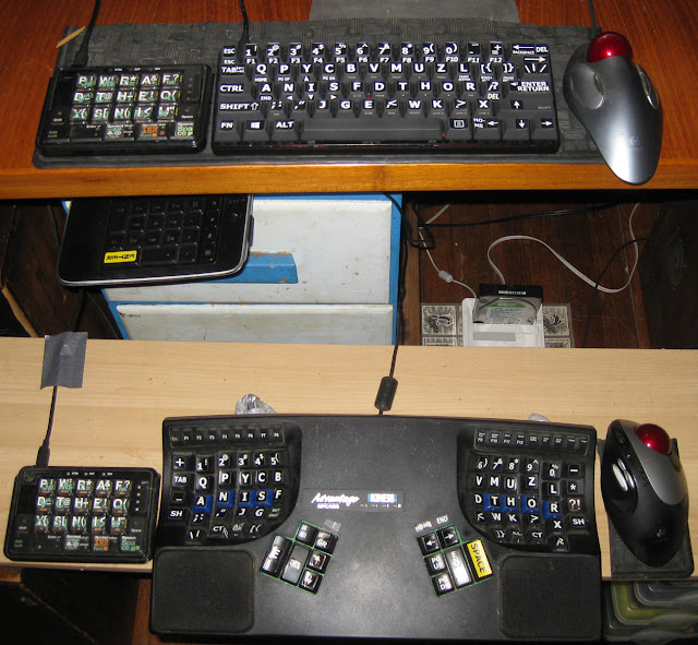 Batchout Current Maltron & FrogPad Keyboards