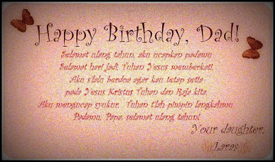 birthday wishes for my dad from dad