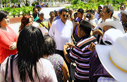 Ayuntamiento de OPB acuerda con manifestantes revisar pliego petitorio y gestionar servicios