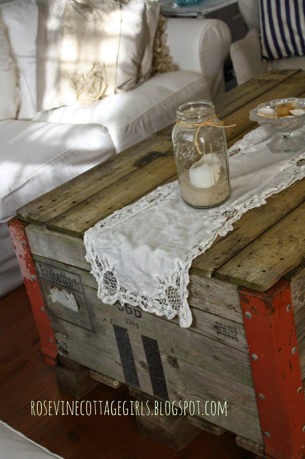 Crate Coffee Table Thinking Outside The Box