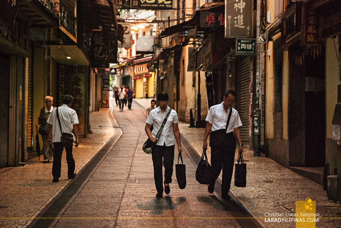 Unesco Alley to St. Paul Macau China