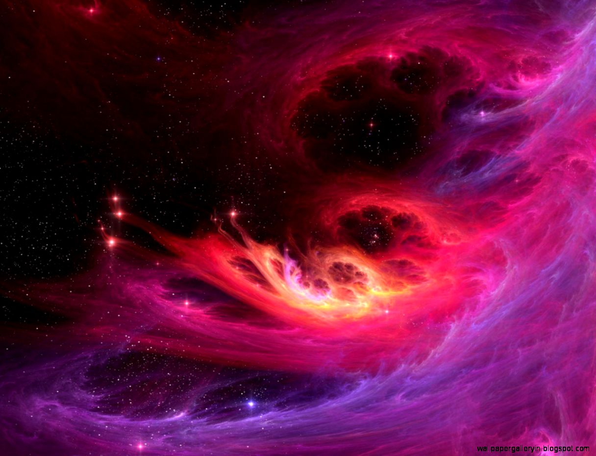 Space Nebula Purple Widescreen Hd Wallpaper Wallpaper Gallery