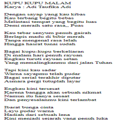 Contoh Puisi Kupu Kupu Kumpulan Puisi