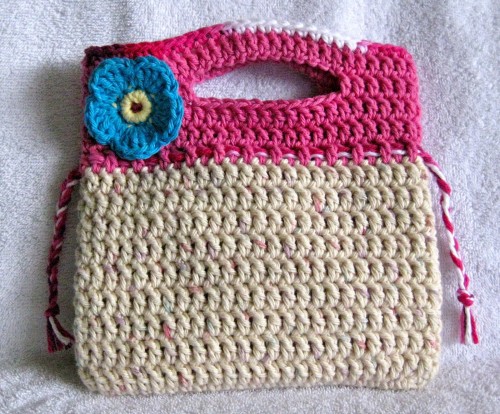 Beautiful Skills - Crochet Knitting Quilting : Little Floral Purse ...