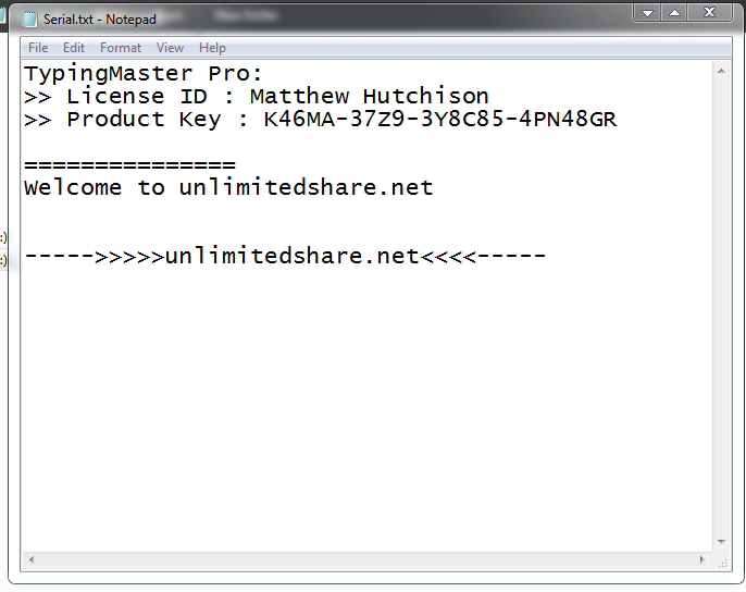 typingmaster pro 6 serial key