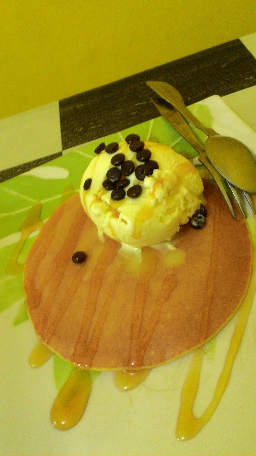 pancake es krim ( ice cream ) harga murah dan enak di denpasar