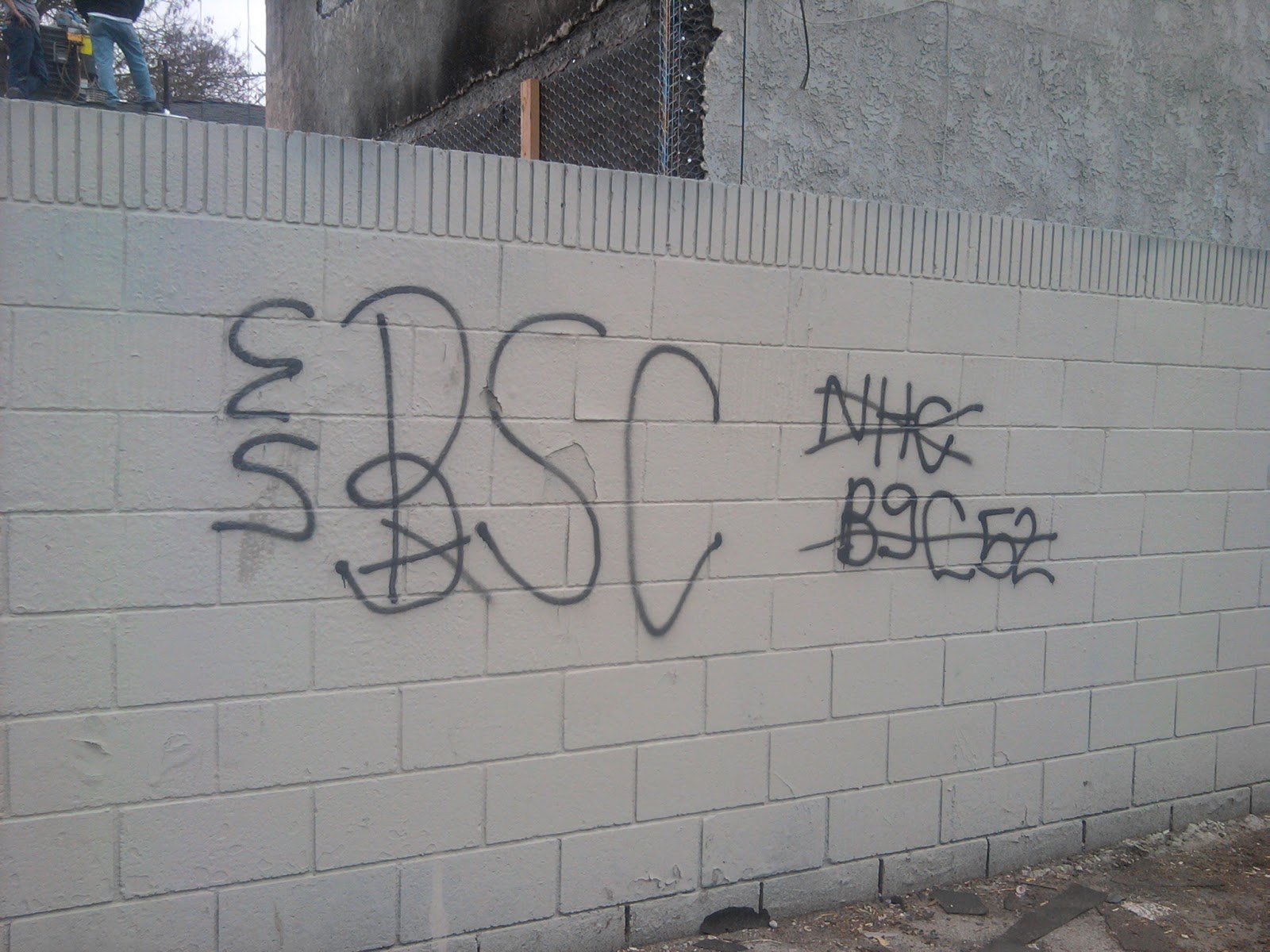 crip gangs graffiti Back street watts crip