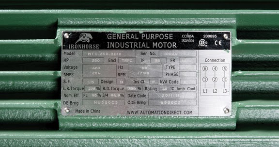 Ac Motor Nameplate Information ~ Ac Motor Kit Picture