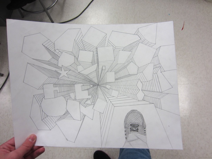 Expedition: Art: Middle School 1pt. Perspective + Trick Photography