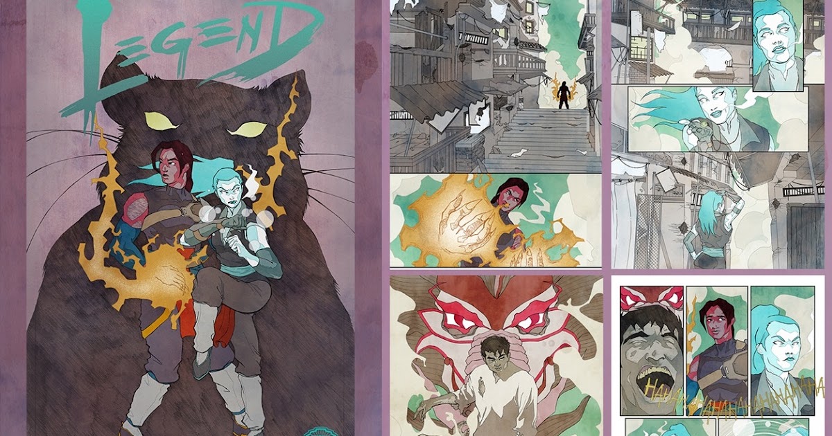 The Blot Says... Legend 2 Graphic Novel Kickstarter Campaign by Jerry Ma