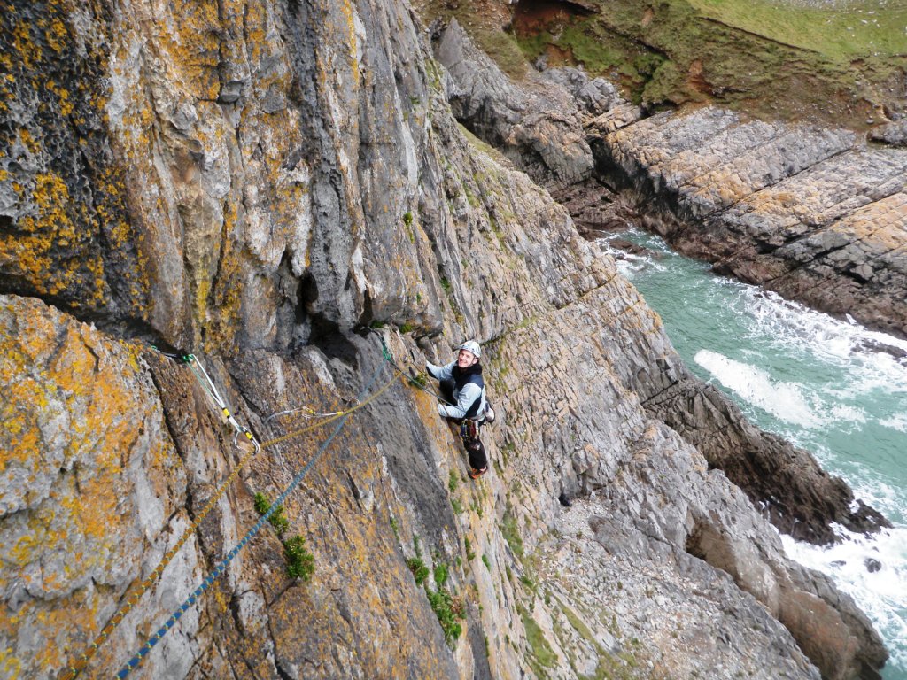 Winter and Rock Climbing Conditions 09/11/12, Gower, South Wales