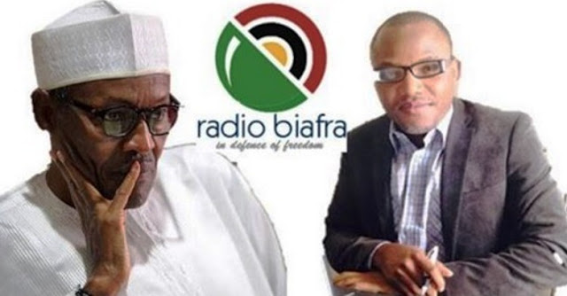 Image result for buhari and nnamdi kanu