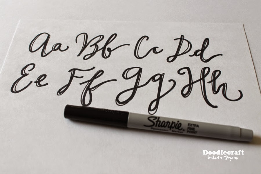 Calligraphy writing styles picture