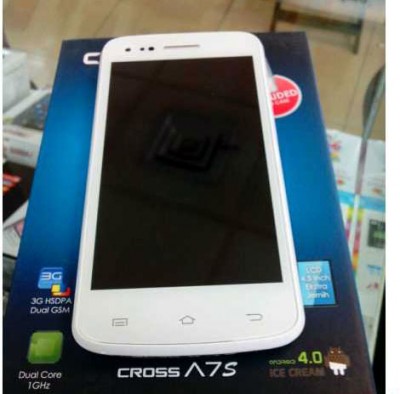 Cross A7S, Smartphone Layar IPS 4.5 inci Dual Core 3G Rp1 Jutaan
