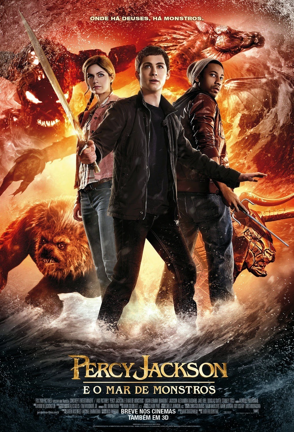 Percy Jackson e o Mar de Monstros (Dual Áudio 2013)