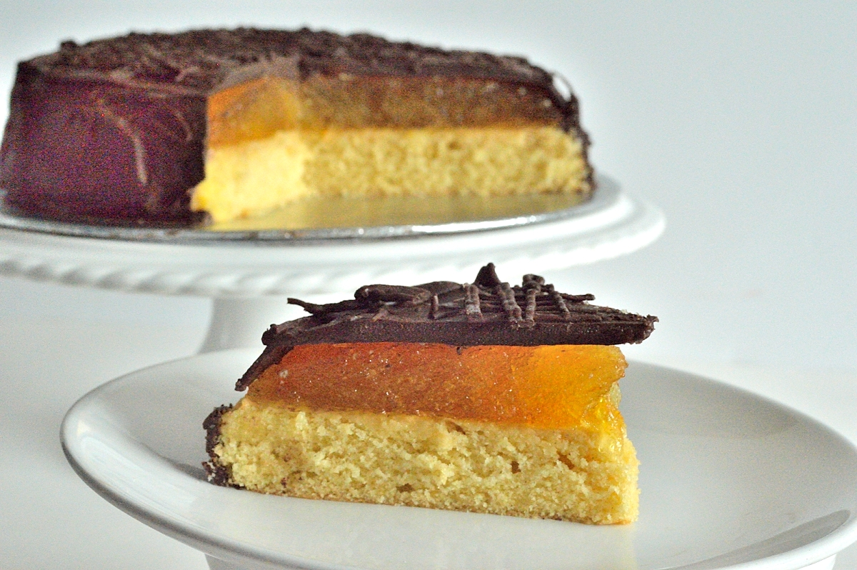 Giant Jaffa Cake (Vegan) | Utterly Scrummy Food For Families