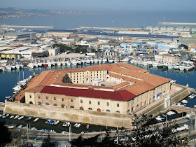 Vanvitelli's pentagonal building was also known as Mole Vanvitelliana