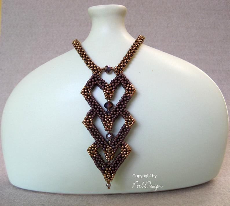 PerlDesign's Unusual Structural Beaded Jewelry Tutorials / The Beading Gem
