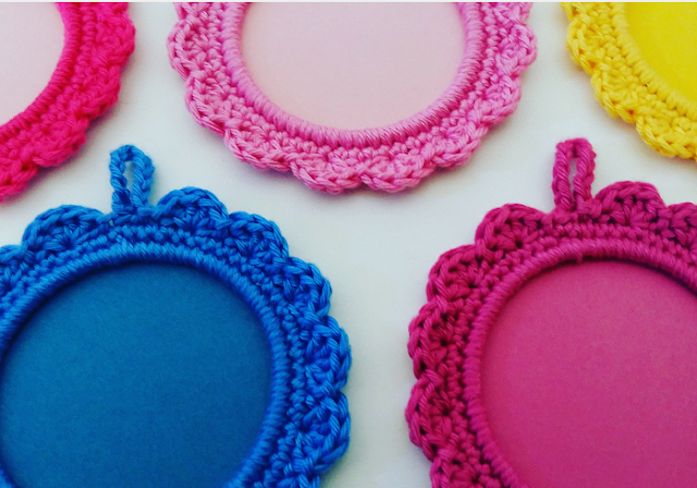 cadre au crochet tuto crochetaddic diy