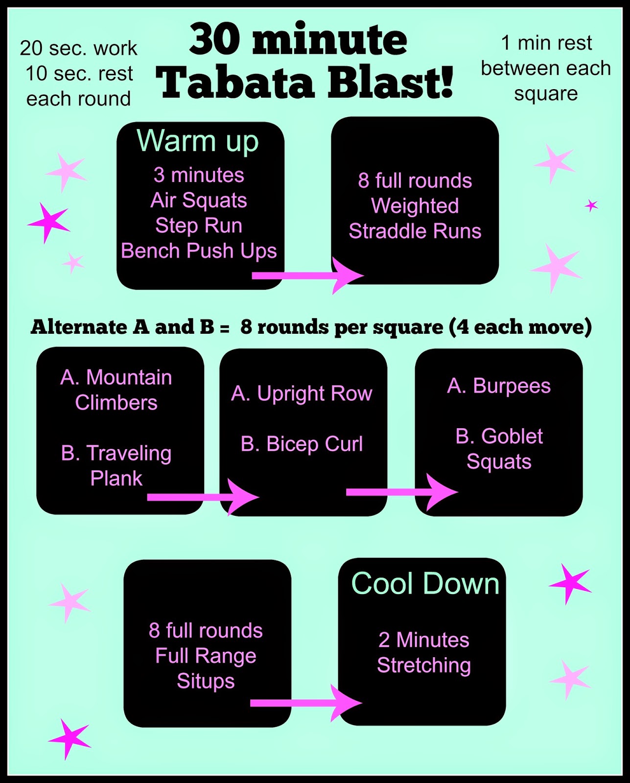 Katie Wanders Tabata Thursday 30 Minute Workout 1