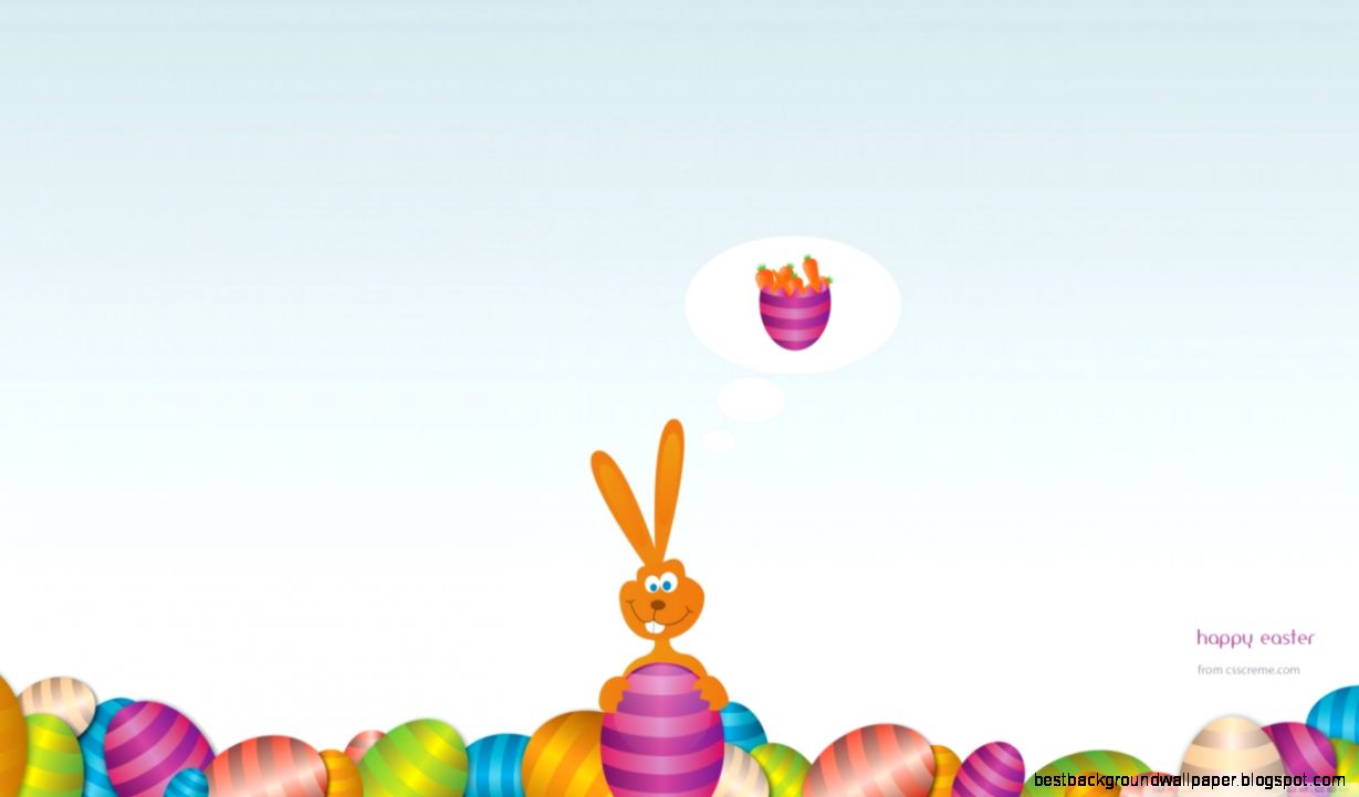 Easter Bunny Happy Easter HD desktop wallpaper  Widescreen  High