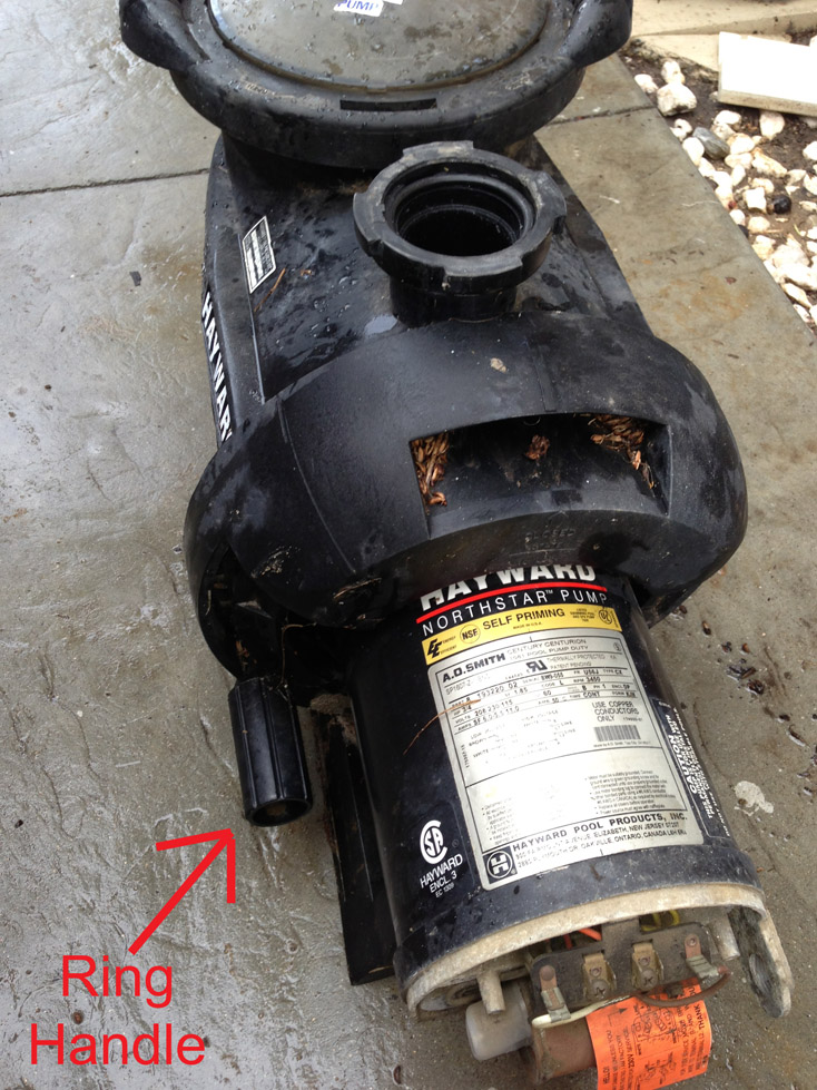 Wine Country Pools And Supplies Replacing the motor on a Hayward