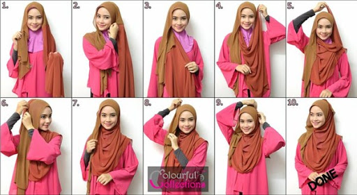 contoh tutorial hijab pashmina simple terbaru 2017/2018 contoh tutorial hijab pashmina simple terbaru 2017/2018