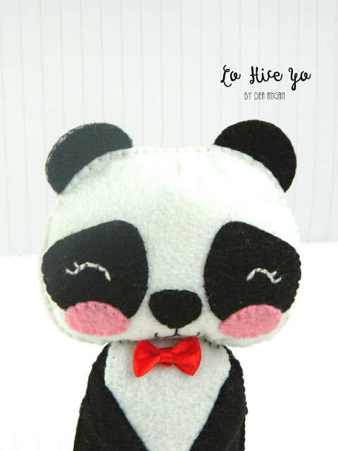 Felt Panda Plush