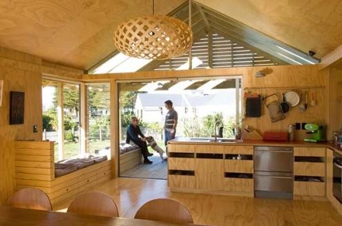 12 Desain Interior Rumah Kayu  Modern Terbaik Desain 