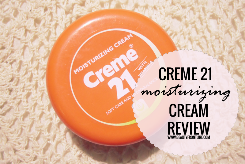 Creme 21 Moisturising Cream Review