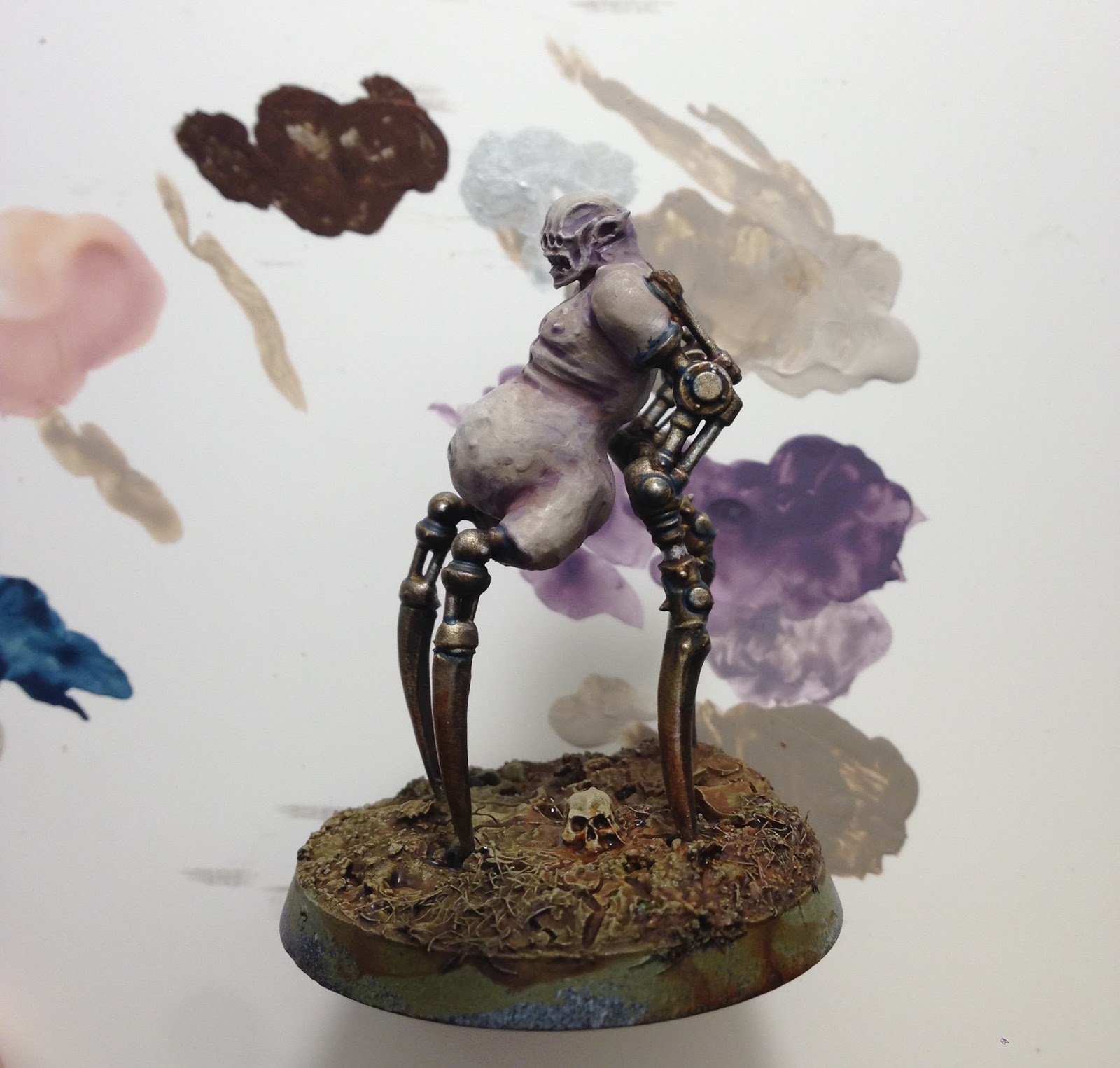 WilhelMiniatures Tutorial Painting Pale Skin