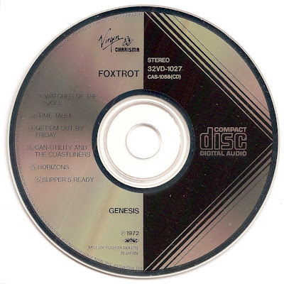 The First Pressing CD Collection: Genesis - Foxtrot
