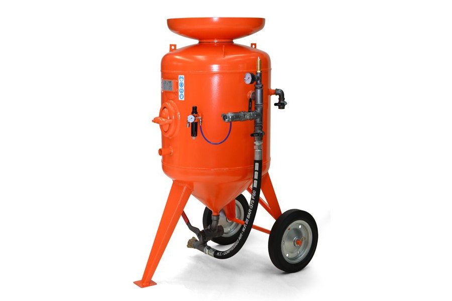 sabbiatrice per pulire pietra