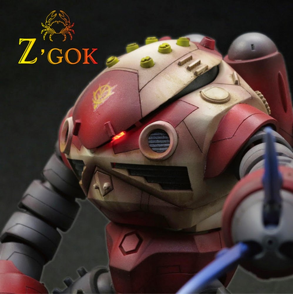 Custom Build 1/144 MSM07 CRAB Z'GOK with LED Gundam Kits Collection
