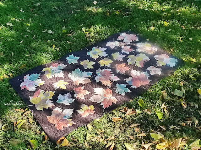 коврик листья