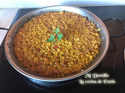 Arroz De Coliflor Y Bacalao.
