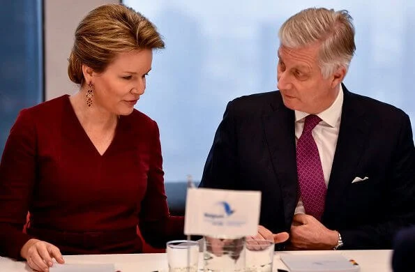 King Philippe and Queen Mathilde arrived in New York for a two-day visit. Minister of Foreign Affairs and Defence, Philippe Goffin