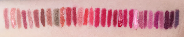 31 Days of Lipstick MEGA SWATCH | Crappy Candle