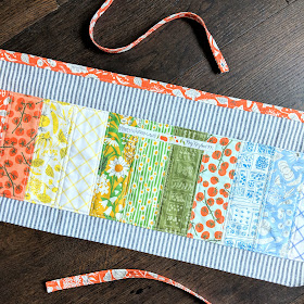 Mazy's Wonderland Crafty Half Apron by Heidi Staples for Fabric Mutt