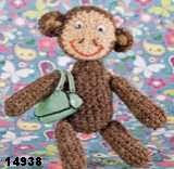 patron gratis mono amigurumi, free pattern amigurumi monckey 