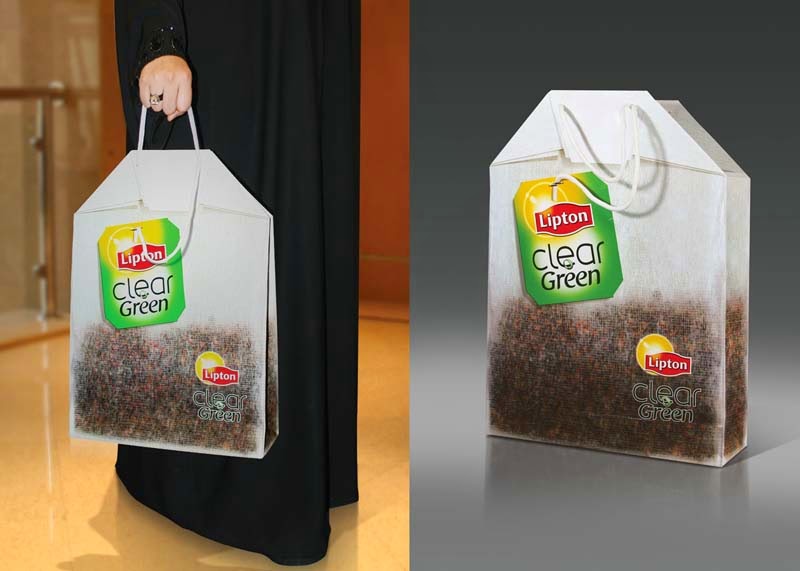 Tas Promosi - Lipton Clear Green Tea Bag