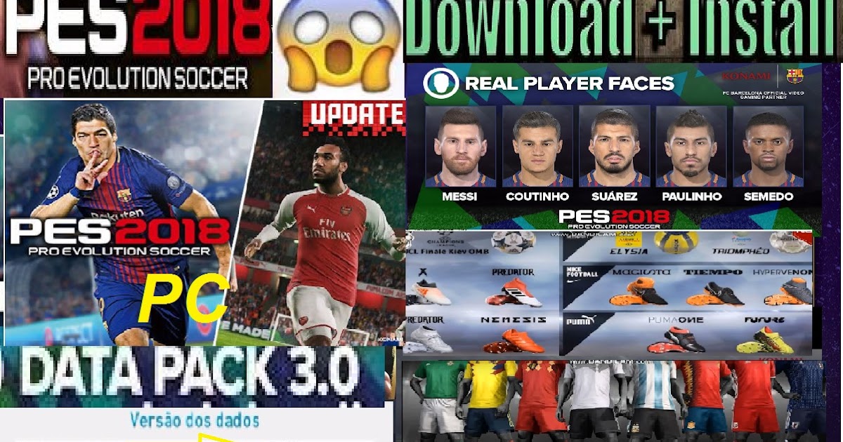 Download+install DLC 3.0 PES 2018 Data Pack 3.0 V1.03 (PC)  Pes Next