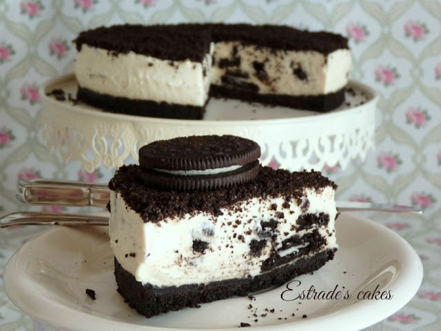 Receta de tarta de Oreo sin horno 3