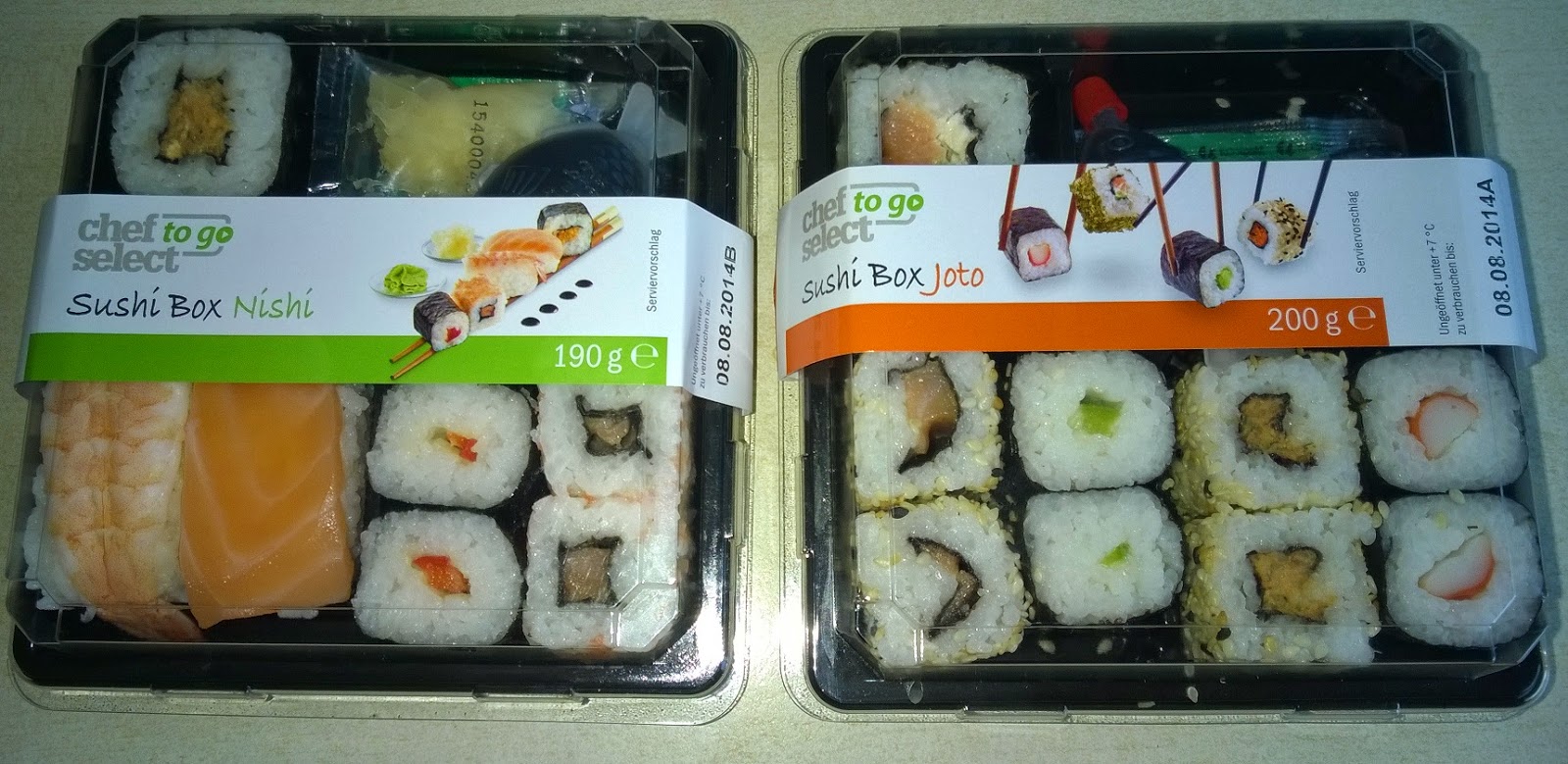 Birger Unterwegs Sushi vom Lidl *update*