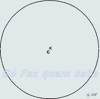 Circunferência de centro C e raio qualquer