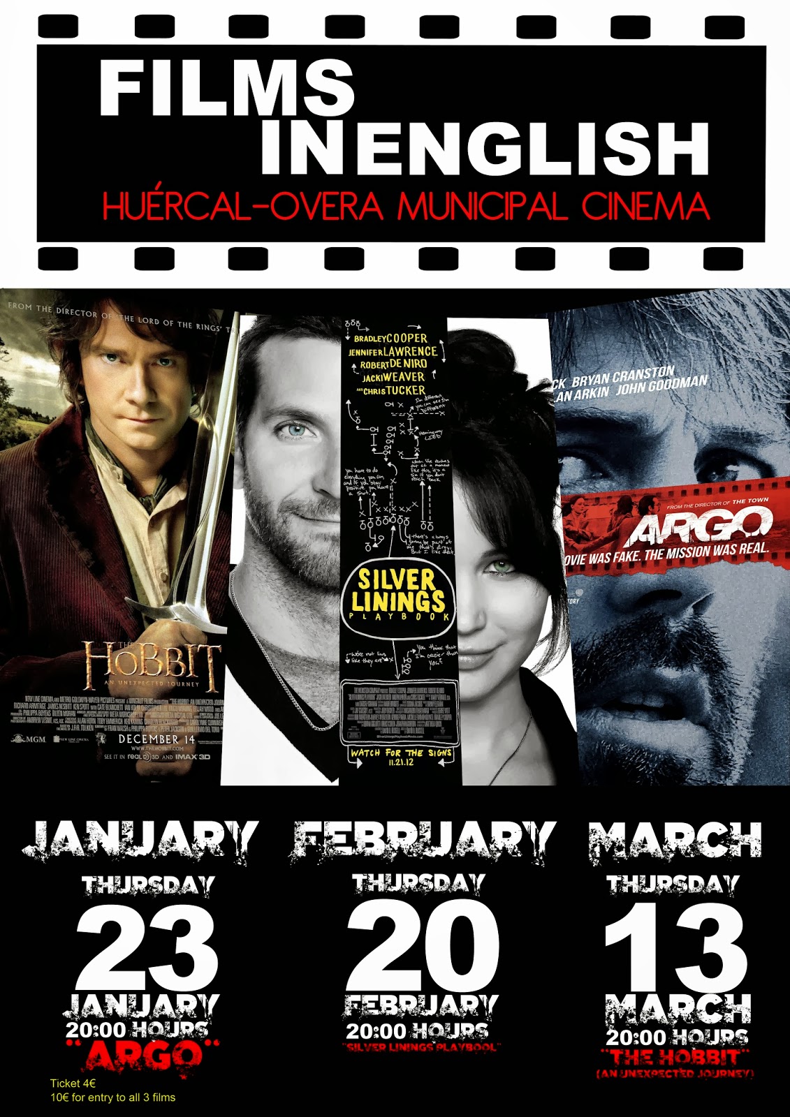 Casa de Oficios HuércalOvera VIII Diseño Gráfico Cartel teatro